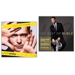 Kit 2 Cds Michael Buble Crazy Love + The Best Of Blue