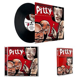 Lp + Cd + Fita Cassete k7 Pitty Anacronico - Novo Lacrado