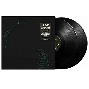 Disco Vinil lp Metallica The Black Album Duplo Novo Lacrado