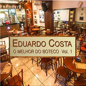 Box 4 Cds Eduardo Costa O Melhor do Boteco Vol.1 Novo