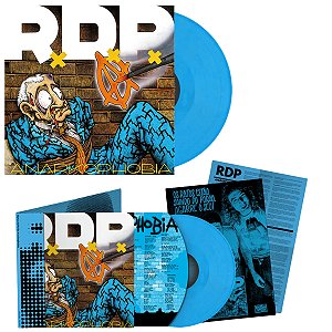 Disco de Vinil Lp Ratos de Porão Anarkophobia Novo Lacrado