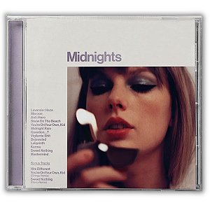 CD Taylor Swift Midnights Lavender Deluxe Edition Lacrado