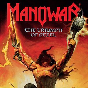 Cd Manowar The Triumph of Steel Slipcase Novo Lacrado
