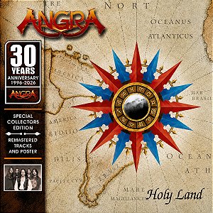 CD Angra Holy Land Edição  30 Anos (Slipcase + Poster) 2026