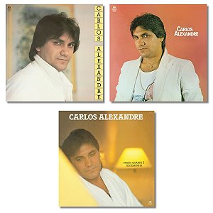 KIT 3 CDS Carlos Alexandre (1985 - 1986 - 1987)