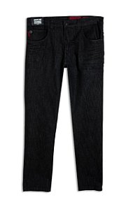 Calça Ellus Black Comfort Slim 9 Ly Masculina