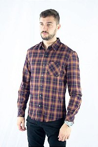 Camisa Ellus Xadrez Strong Light Flanelada Masculina