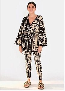 Kimono Farm Tricot Jogo do Sol Feminino
