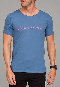 Camiseta Red Feather  Explicit Content Masculina