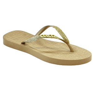 Chinelo Colcci Rio Glitter Bicolor Feminino