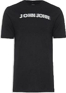 Camiseta John John Ts Rg Repeat Black