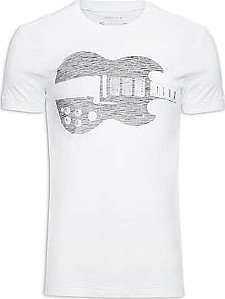Camiseta Osklen Rough Vintage Guitar Ponte Masculina