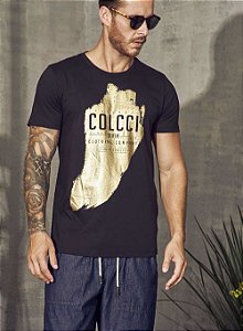 Camiseta Colcci Clothing Company Masculina Preto