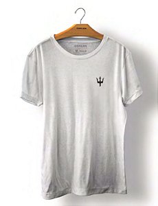 Camiseta Osklen Big Shirt Color Wave Masculina Branca