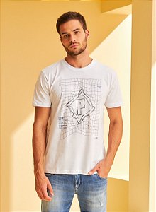 Camiseta Forum Logo Masculina Branca