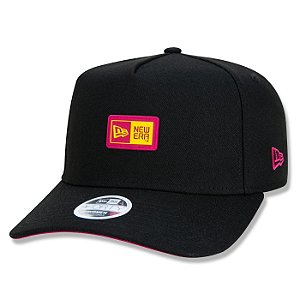 Bone New Era Feminino 9Forty A-Frame Snapback Aba Curva Core