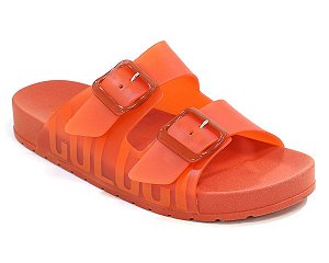 Sandália Slide Colcci Vanessa Feminino Laranja Jandaia - Dom Store  Multimarcas Vestuário Calçados Acessórios