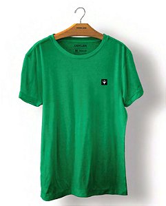 Camiseta Osklen Big Shirt Tridente Micro Masculina Verde