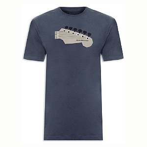 Camiseta Osklen Regular Stone Violão Masculina Azul