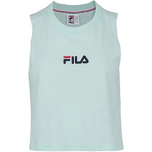 Regata Cropped Fila Letter Feminina