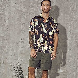 Camisa Colcci Estampada Relax Masculina Morácea