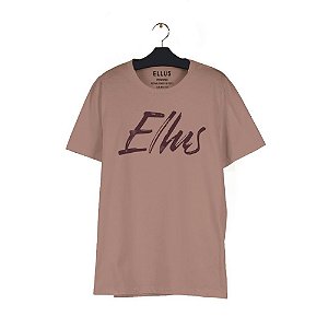 Camiseta Ellus Fine Manual Classic Masculina Rose