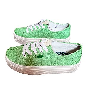 TÊNIS FARM LAJE VERDE TOALHA BÁSICO LISO FEMININO