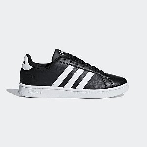 Tênis Adidas Grand Court Masculino Preto EW0557