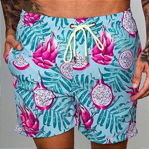 Short Red Feather Swim Pitaias