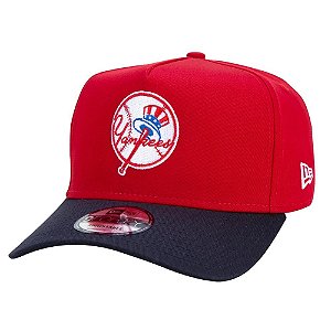 Bone New Era New York Yankees 9 Forty Vermelho