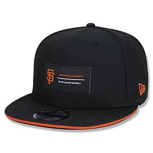 Bone New Era 950 Fifty San Francisco Giants Aba Reta Preto