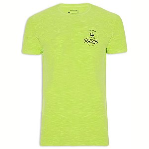 Camiseta Osklen Rough Surfing Symbol Masculina Verde
