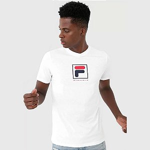 Camiseta Fila Established Masculina Branca
