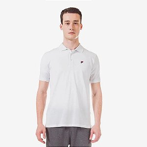 Camisa Polo Fila Select II Masculina Branca