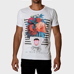Camiseta Red Feather Lucy 10th Edition Masculina Branca