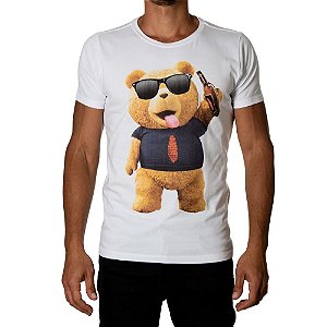 Camiseta Red Feather Teddy Celebratino 10th Masculina Branca