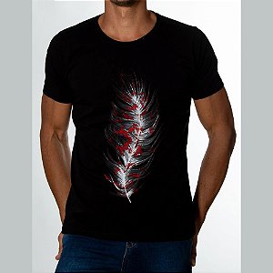 Camiseta Red Feather The Fluid Feather Preta