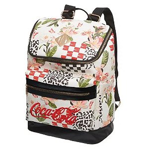 Mochila Coca-Cola Patchwork  Unissex