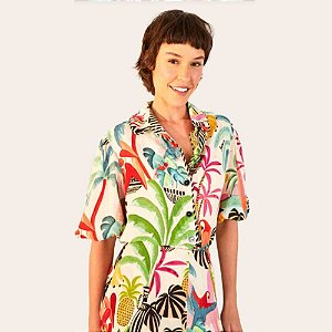 Camisa Farm Vivo Magia Tropical