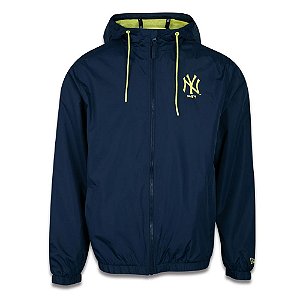 Jaqueta New Era Corta Vento Wind Marinho New York Yankees