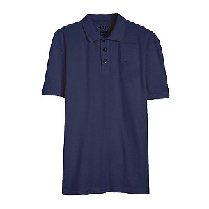 Polo Ellus Piquet Classic Masculina Azul