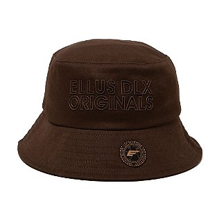 Chapéu Bucket Ellus Masculino Marrom