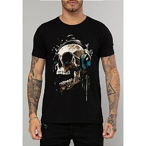 Camiseta Red Feather The Art Skull