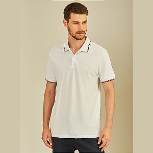Polo Masculina Forum Branca