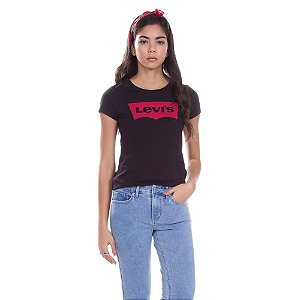 Camiseta Levi's Feminina Preta