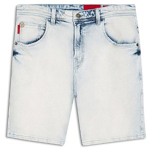 Bermuda Ellus Blue Denim Stretch Clara Masculina