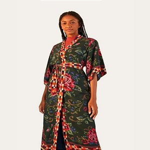 Kimono Farm Flor Realeza