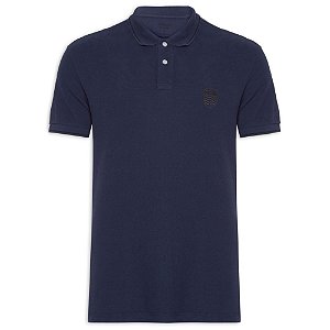 Polo Osklen Mini Brasão Masculina