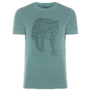 Camiseta Osklen Stone Onça Pintada Masculina