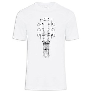 Camiseta Osklen Rough Guitar Headstock  Masculina